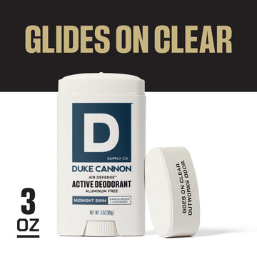Duke Cannon Midnight Swim aroma sándalo lavanda: fragancia fresca y masculina