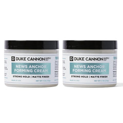 Duke Cannon News Anchor Forming Cream para aplicación en mano con control