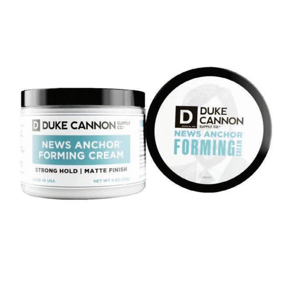 Duke Cannon News Anchor Forming Cream uso diario para look elegante