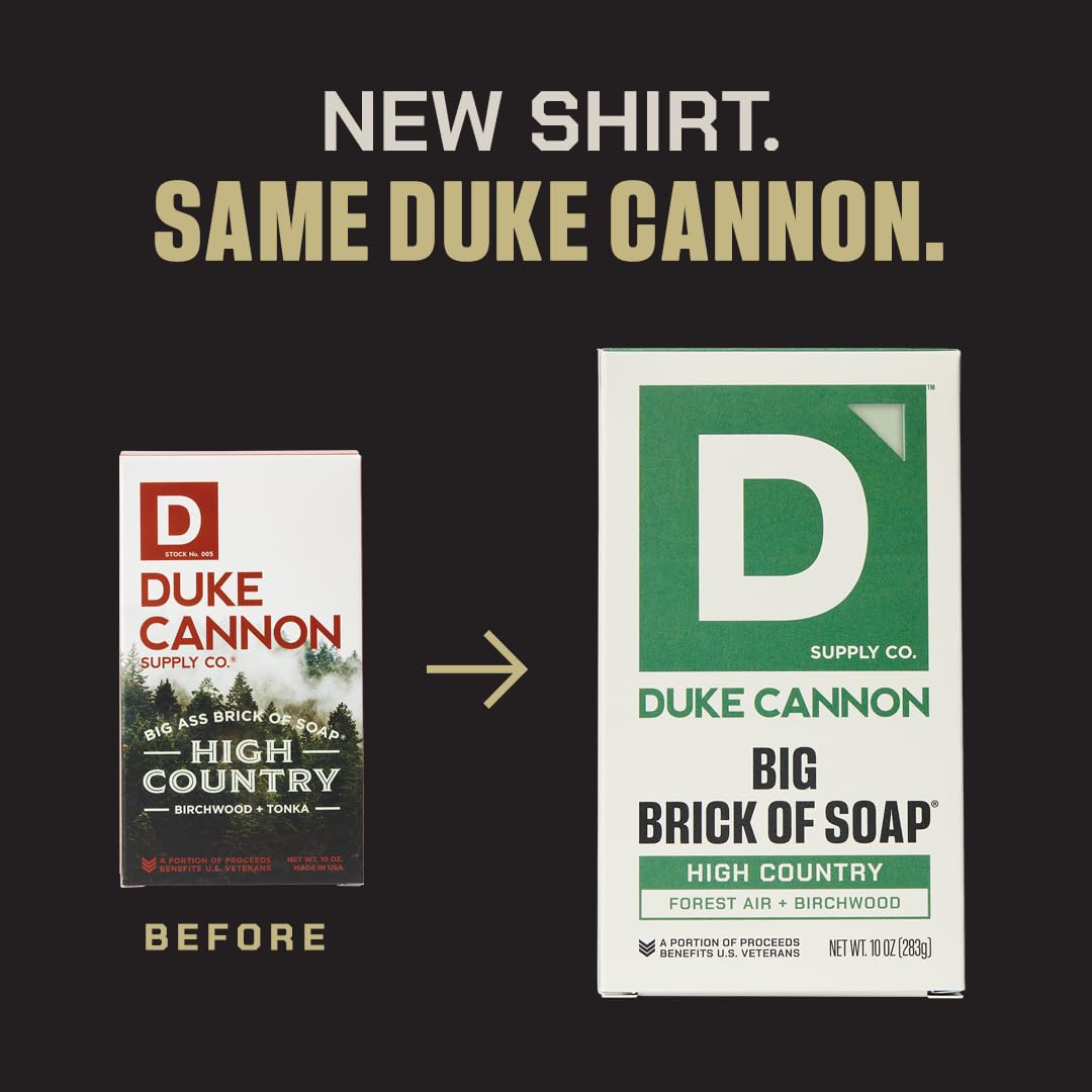 Duke Cannon paquete jabones 3 piezas ideal para regalo