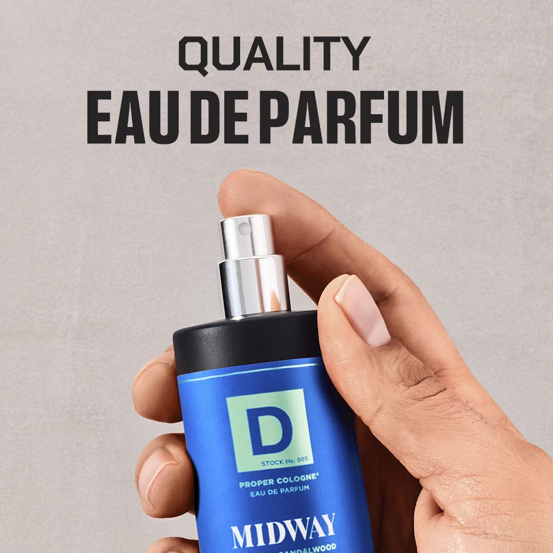 Cap and bottle of Midway emphasize rugged, timeless design and quality