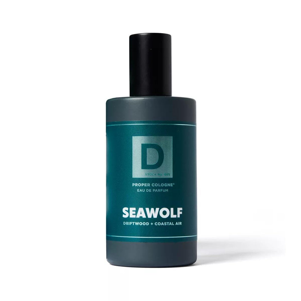 Duke Cannon Proper Cologne Seawolf offers a long-lasting, fresh scent profile.