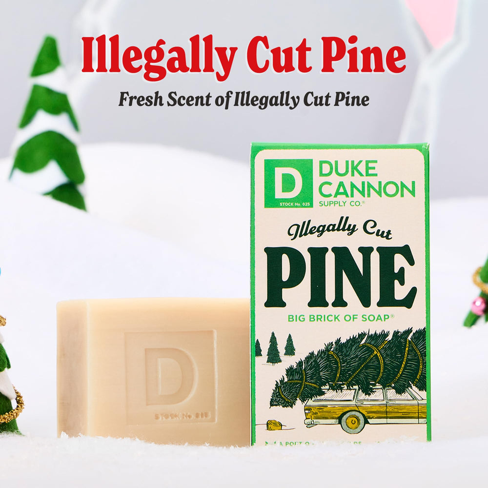 Duke Cannon: savon pin frais 10 oz, nettoyage en profondeur.