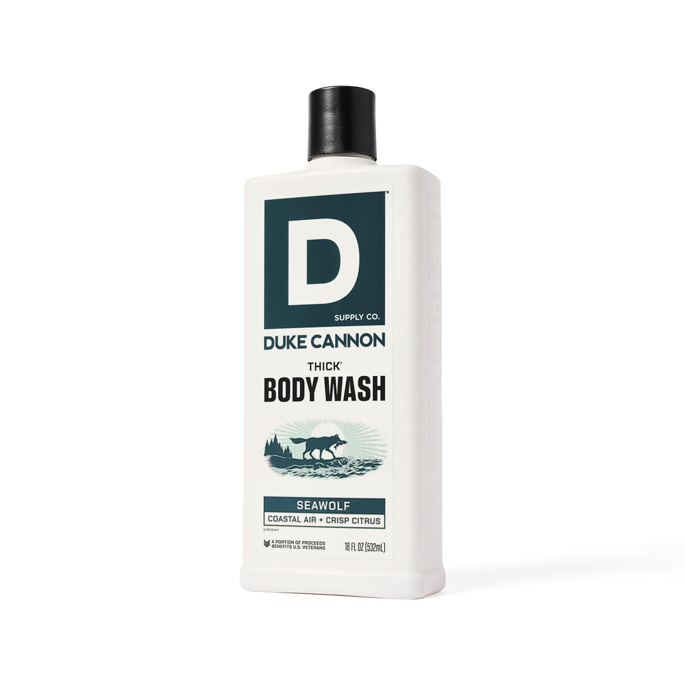 Duke Cannon Seawolf, elaborado para hombres que buscan rendimiento y aroma distintivo.