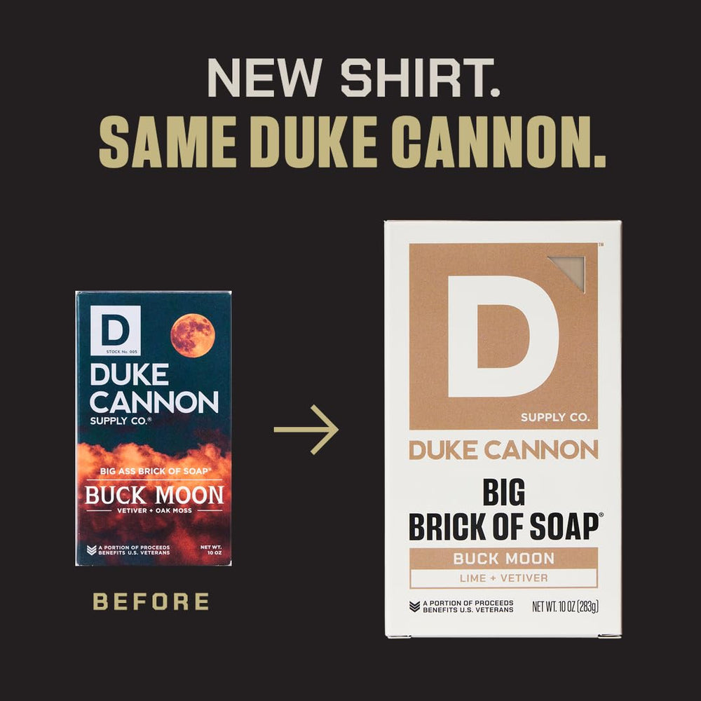 Duke Cannon manteca de karité y glicerina para hidratar la piel