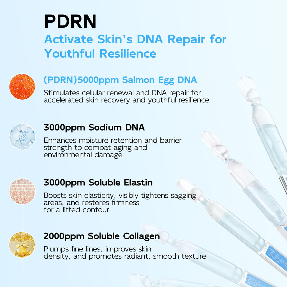 Aplicación suave del serum Dumie en el rostro para hidratación