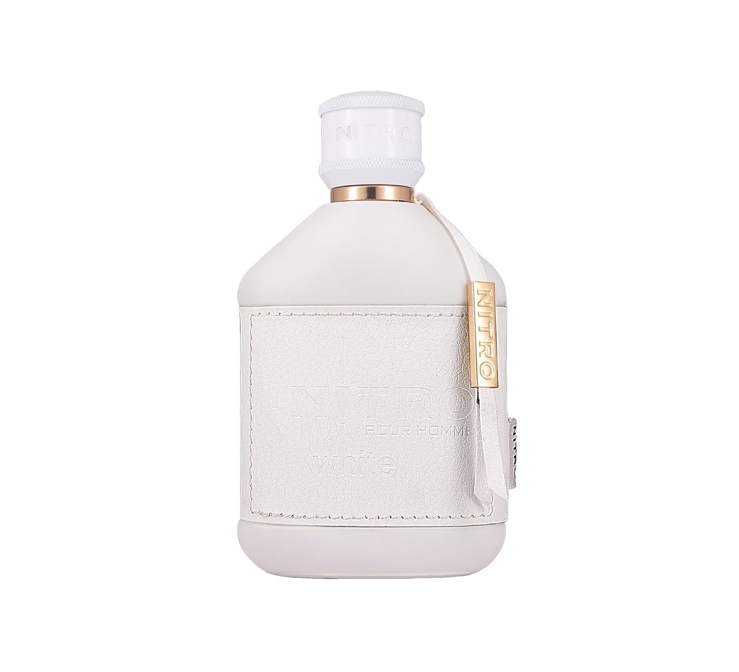 Dumont Nitro White etiqueta elegante, refleja lujo y versatilidad para ocasiones