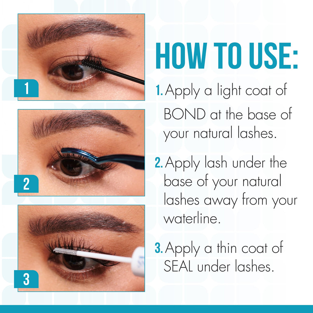 DUO Underlash Bond and Seal fijación prolongada de hasta 10 días.