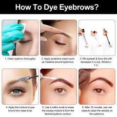 Duoffanny Kit: aplicación en cejas para definir forma.