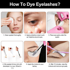 Duoffanny Kit: aplicación en pestañas para un look natural.