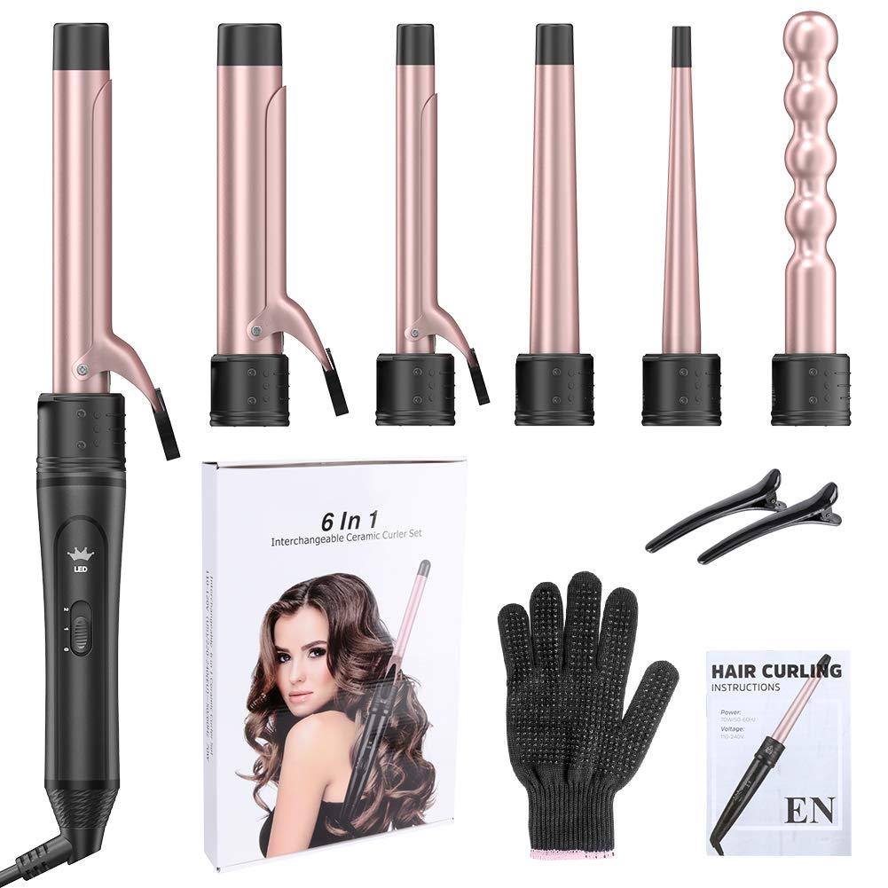 Duomishu 6-en-1 clips para sujetar el cabello y peinados duraderos