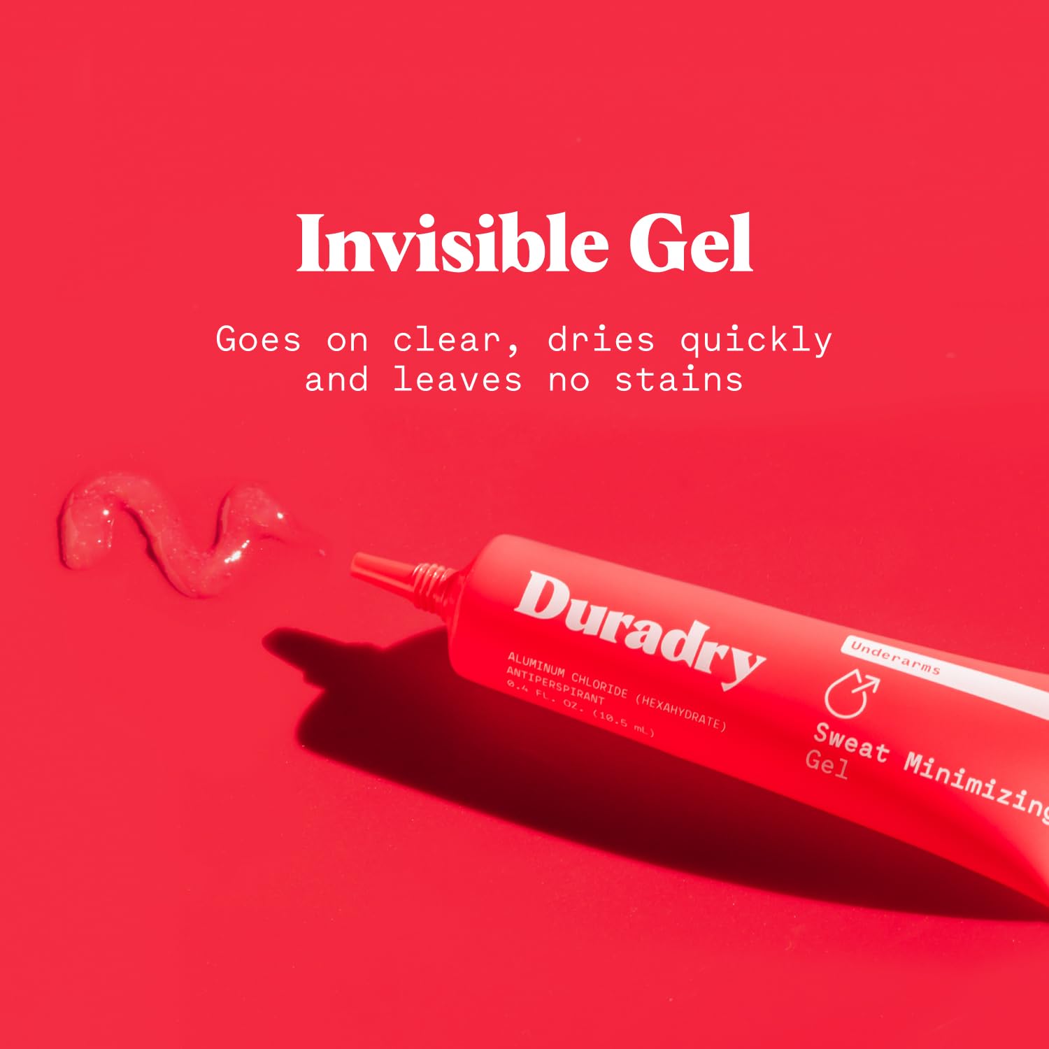 Duradry avalado por dermatólogos: fórmula vegana y sin crueldad.