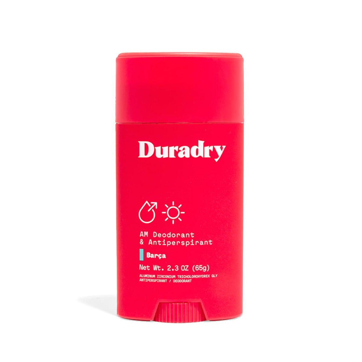 Duradry Barca barra Desodorante: aplicación suave para axilas secas