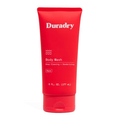 Duradry Jabón Cuerpo Desodorizante con burbujas para limpieza suave y fresca.