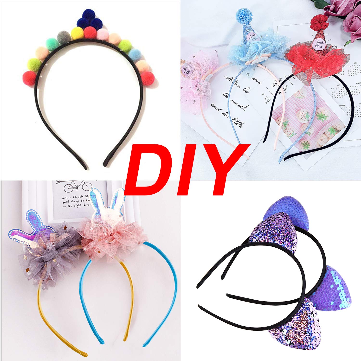 Banda satinada Duufin ideal para decorar con lazos y flores.