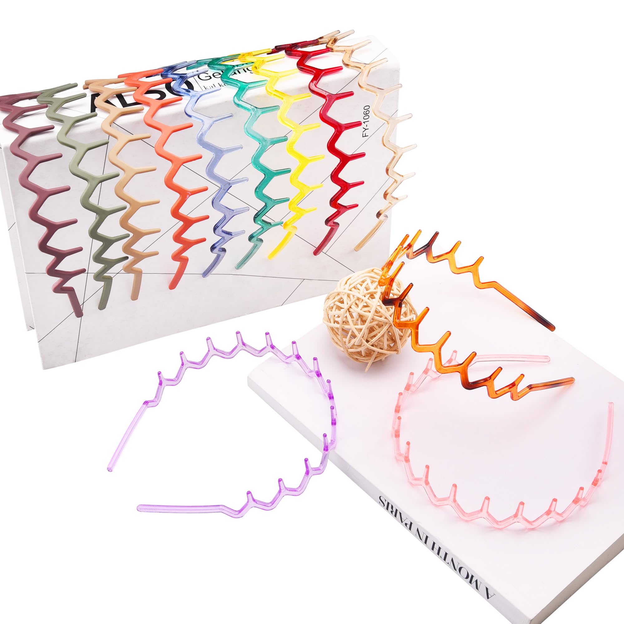 Diadema zigzag Duufin ideal para fiestas y eventos.