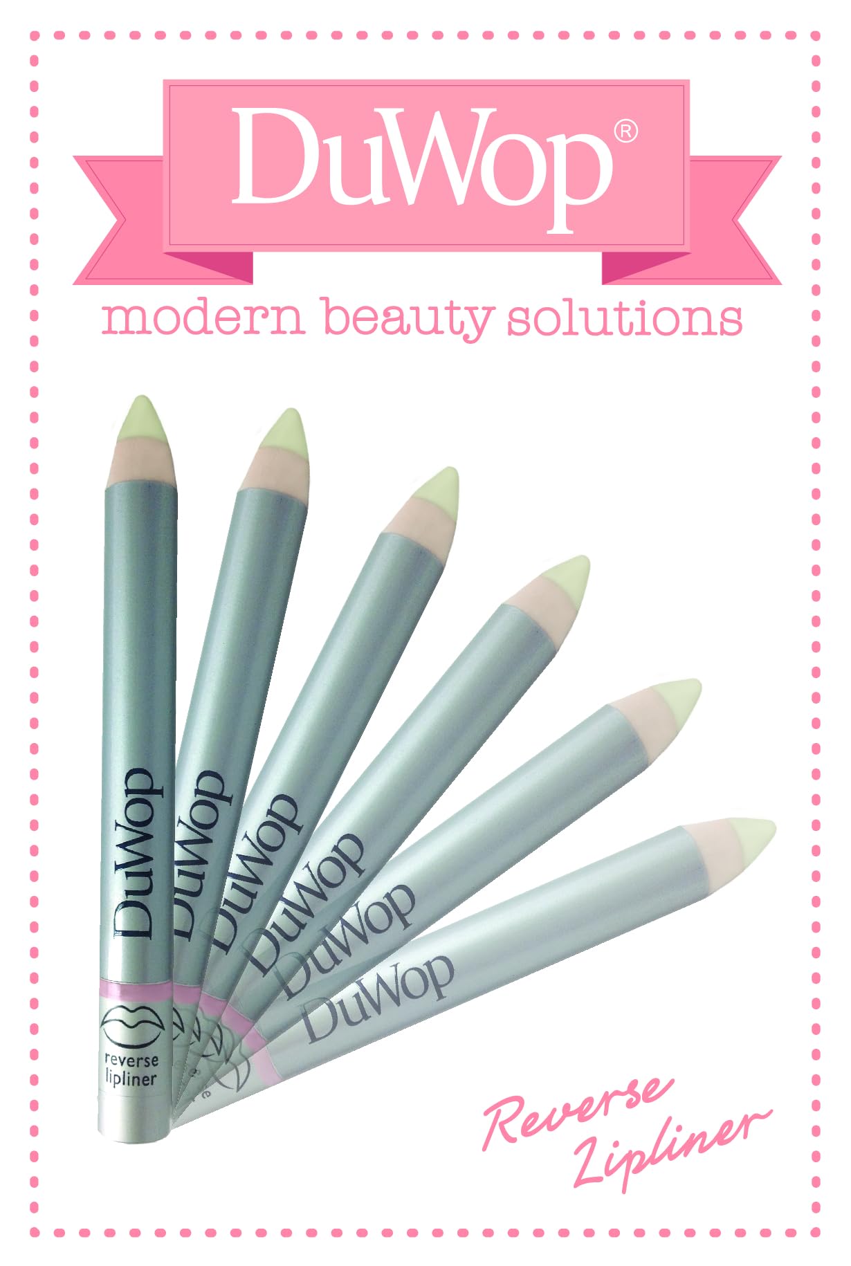 DuWop Reverse Lipliner hidrata la piel alrededor de los labios para mayor comodidad.