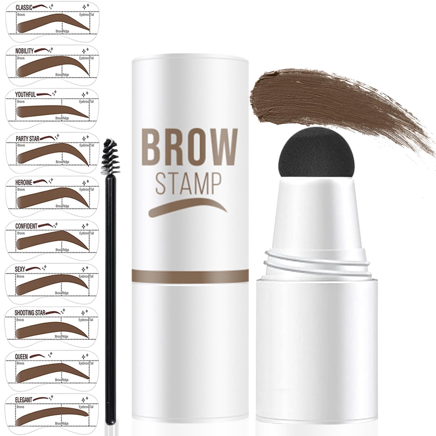 DWNDN cejas: conjunto de plantillas para un aspecto natural en segundos.