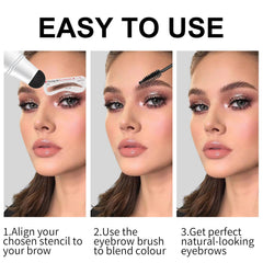 DWNDN resultado natural: cejas definidas sin esfuerzo con efecto duradero.