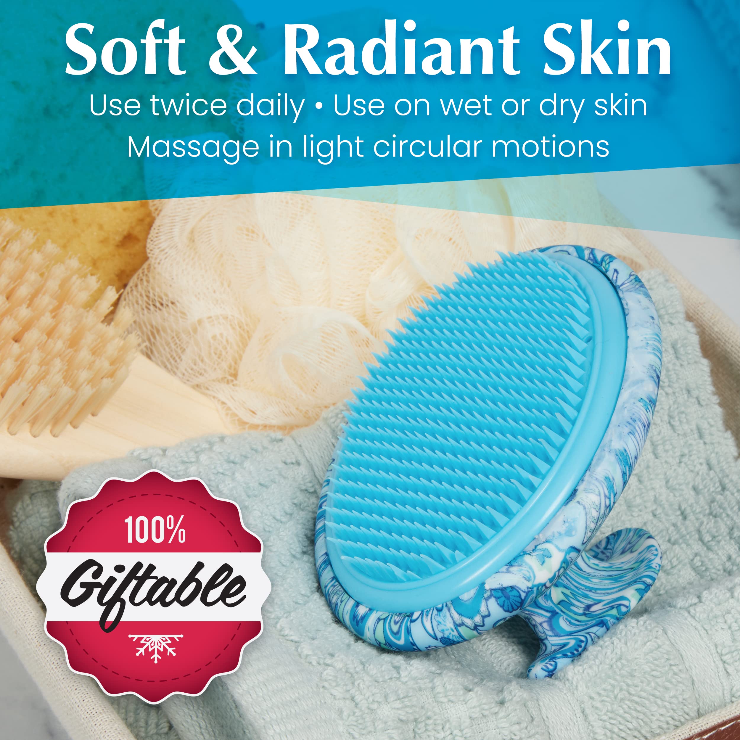 Dylonic exfoliador de cuerpo para uso en piernas, brazos, bikini y axilas.