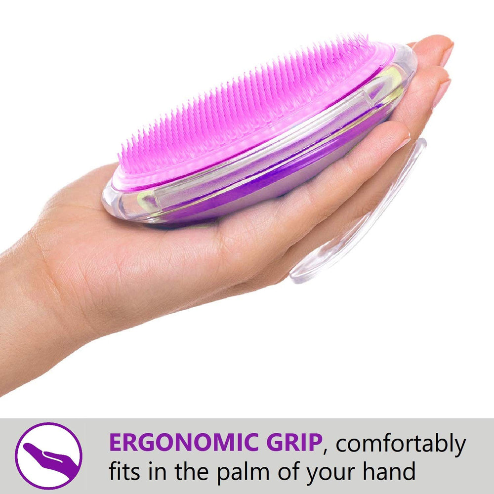 Exfoliante de silicona para el rostro Dylonic ayuda a limpiar profundamente.