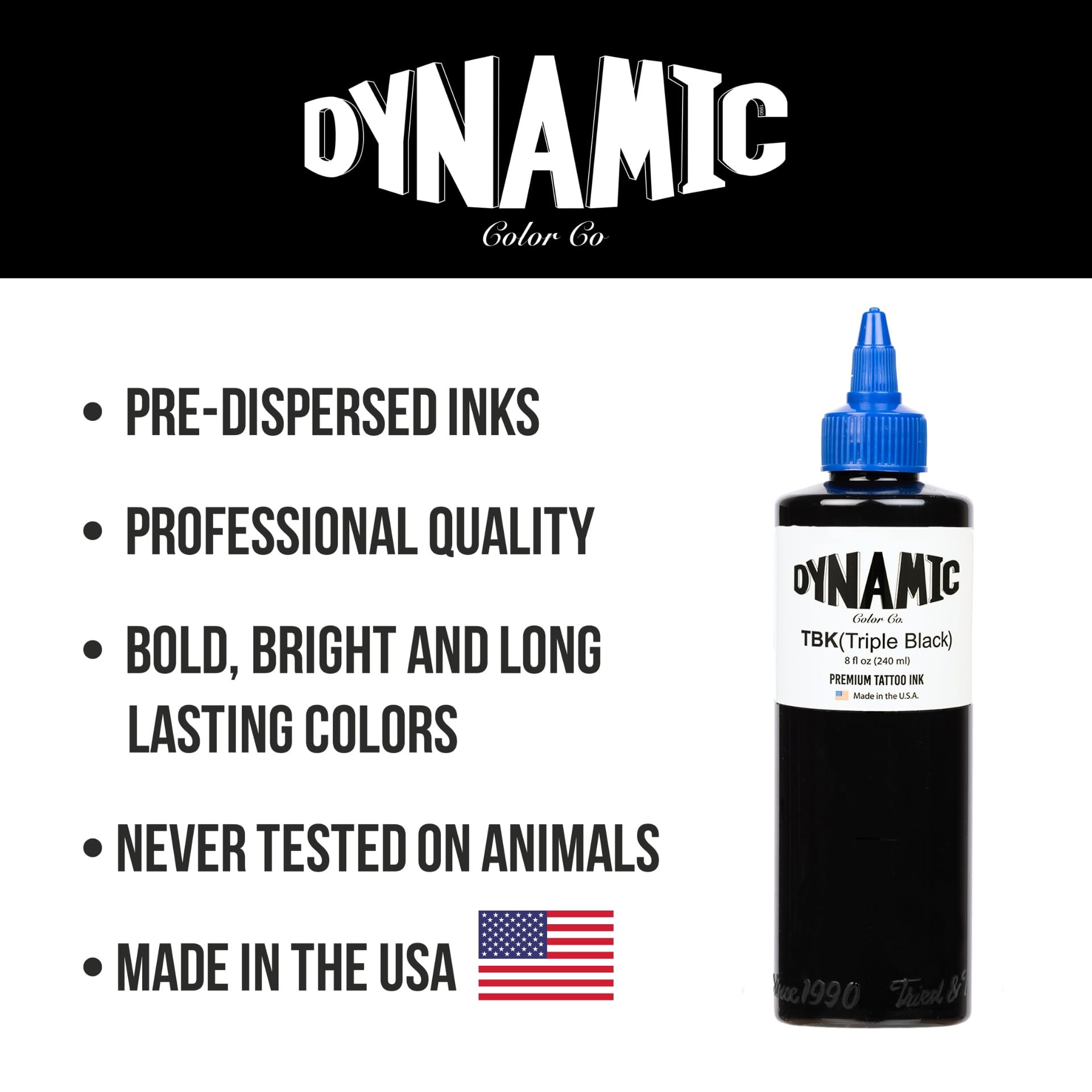 Dynamic Color Co: etiqueta legible y diseño ergonómico para dispensado fácil.