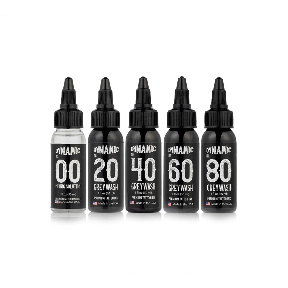 Conjunto de 4 tonos gris y solución de mezcla incluida para sombras suaves