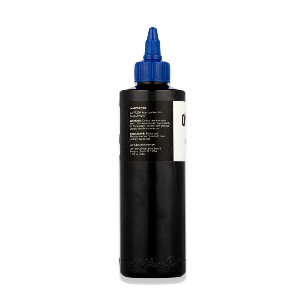 Dynamic Color Co: botella de tinta negra triple para rellenos uniformes.
