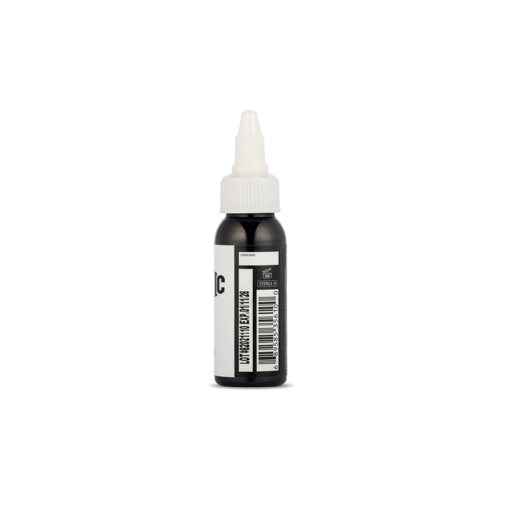 Dynamic Color Co tinta negra para tatuaje, pigmento intenso para colores profundos.