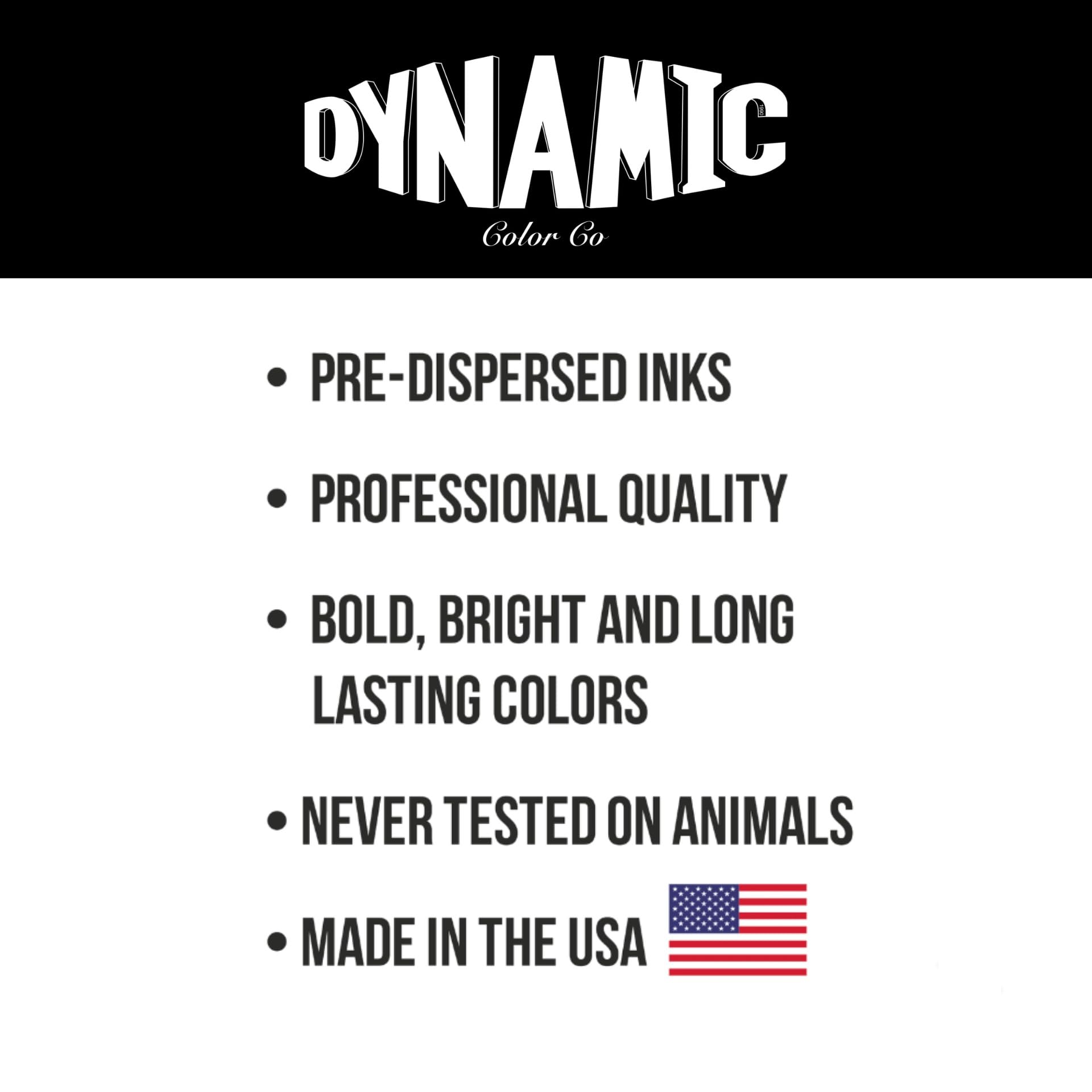 Dynamic Color Co tinta negra para tatuaje, resistencia al desvanecimiento para arte duradero.