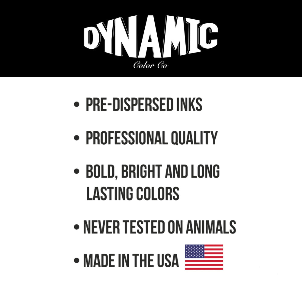 Dynamic Color Co tinta negra para tatuaje, resistencia al desvanecimiento para arte duradero.