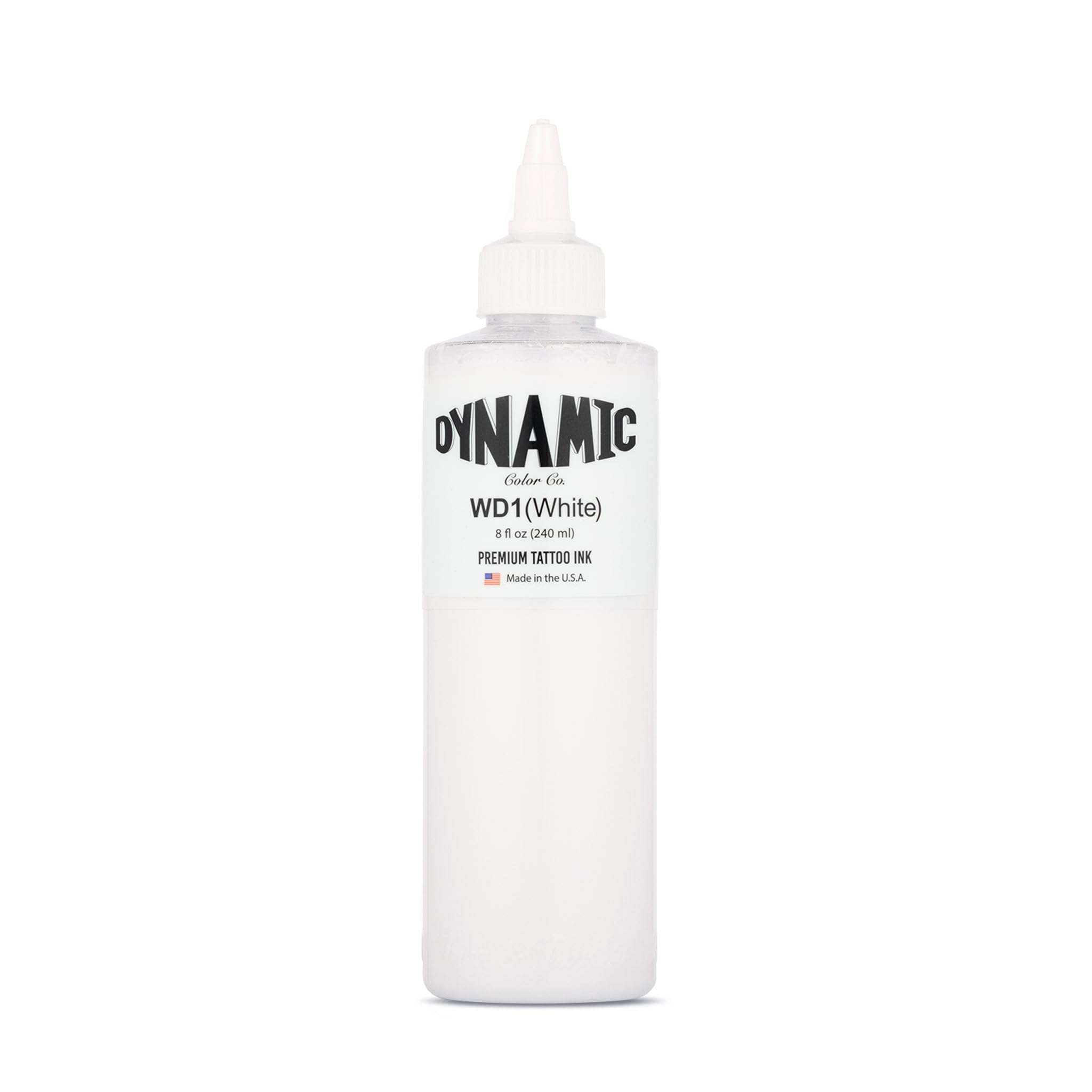 Dynamic Color Co tinta blanca en bote esterilizado para trazos nítidos y consistentes