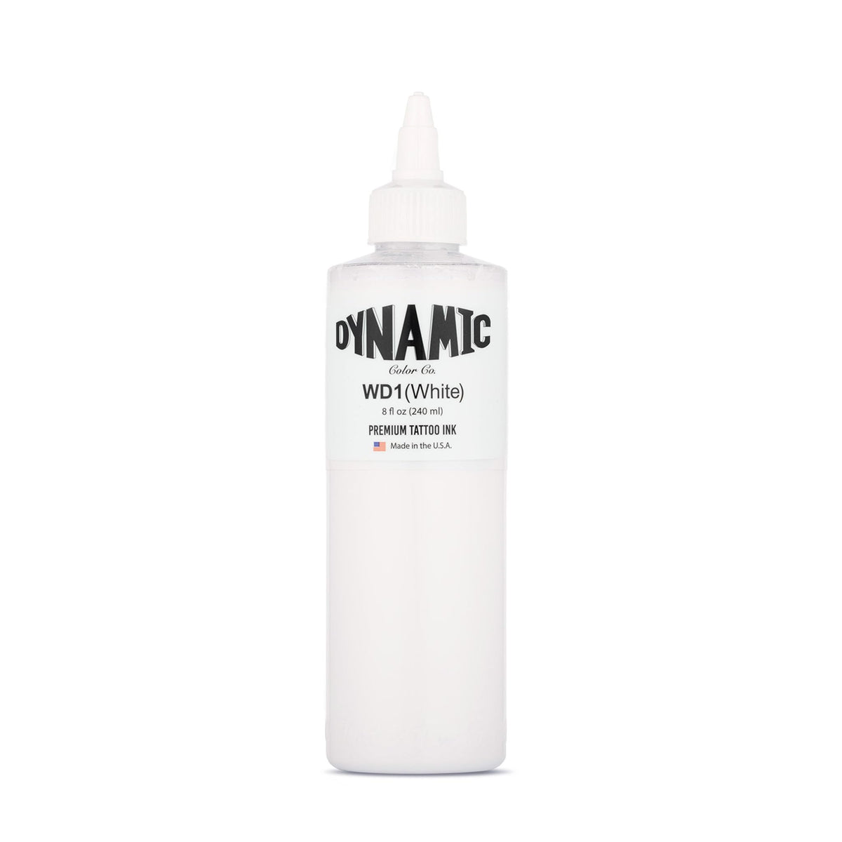 Dynamic Color Co tinta blanca en bote esterilizado para trazos nítidos y consistentes