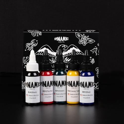 Dynamic Color Co tinta amarillo canario en botella, ideal para tonos brillantes y saturados.