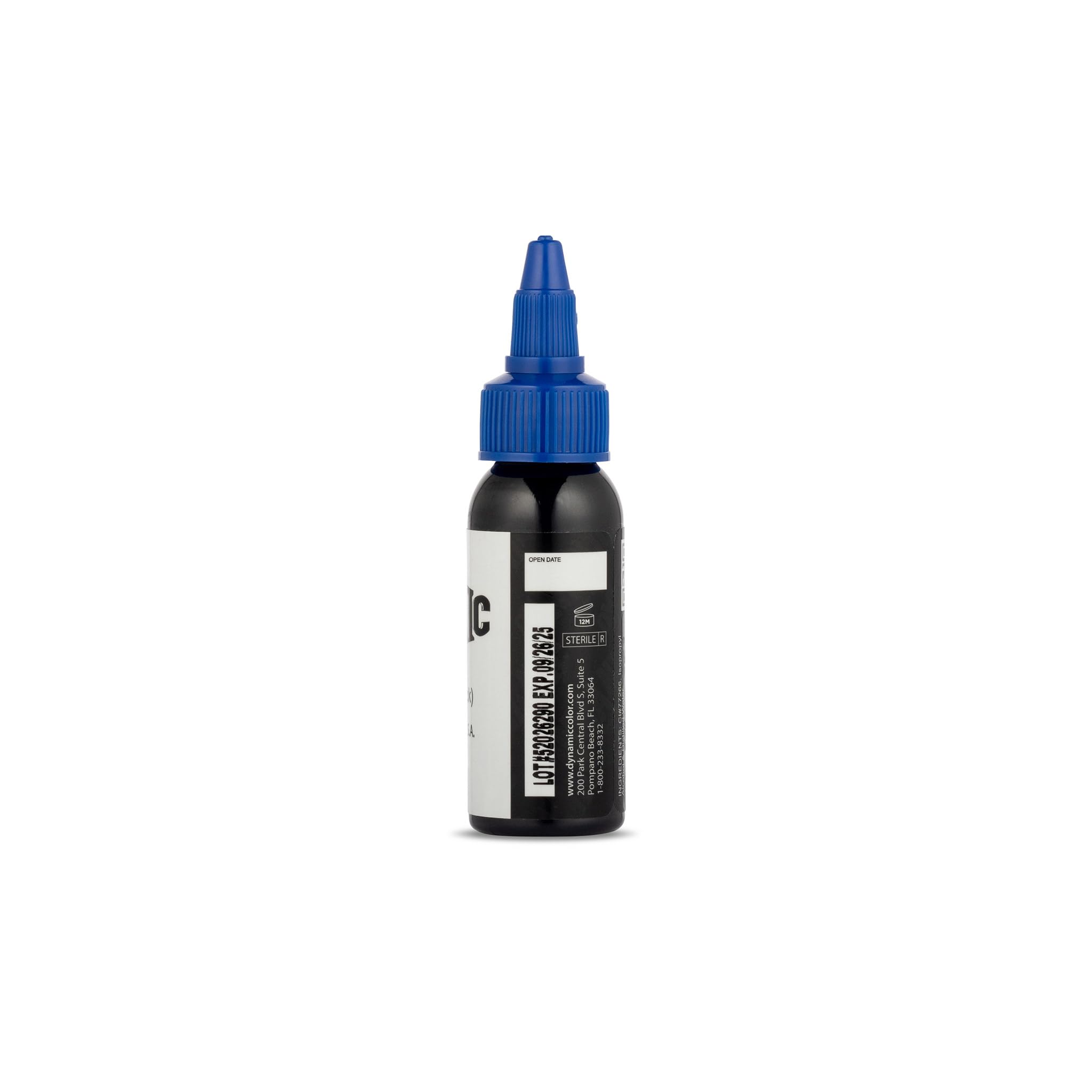 Dynamic Color Co Triple Black etiqueta clara visible para identificar el tono
