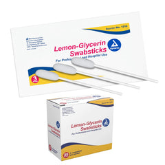Dynarex limon-glicerina en caja para boca seca, uso profesional posible