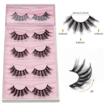 Pestañas DYSILK estilo ojo de gato realzan la mirada.