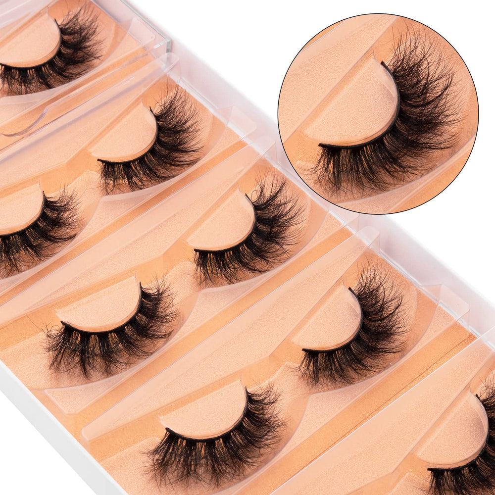 Pestañas DYSILK para uso diario con look natural.