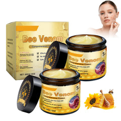 DZCKTFYGRT crema veneno abeja: envase elegante para cuidado diario