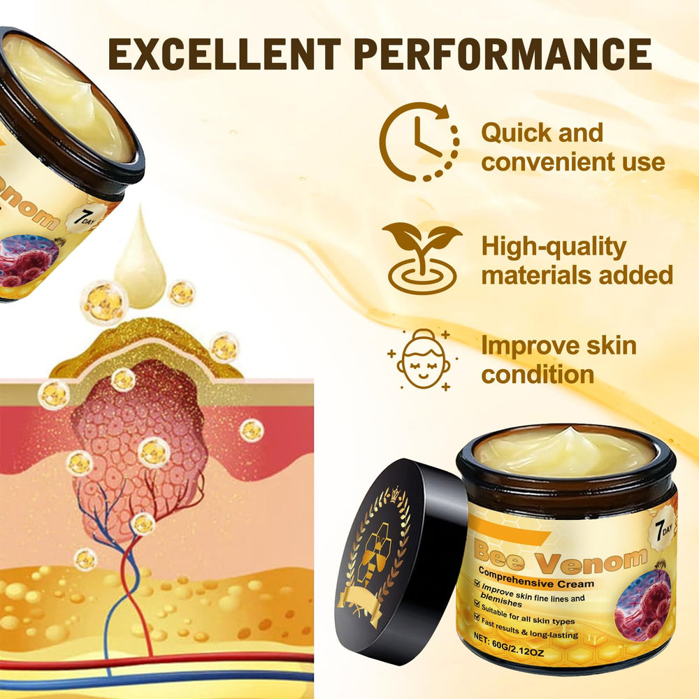 DZCKTFYGRT crema veneno abeja: textura suave para aplicación agradable