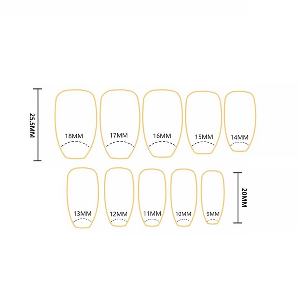 DZPGUONIZ kit completo de uñas para DIY en casa