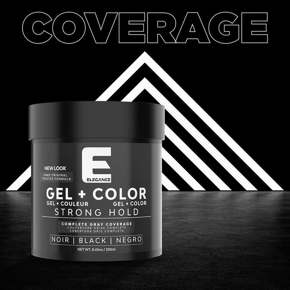 Gel Elegance negro, lavado instantáneo para retirar el producto rápidamente