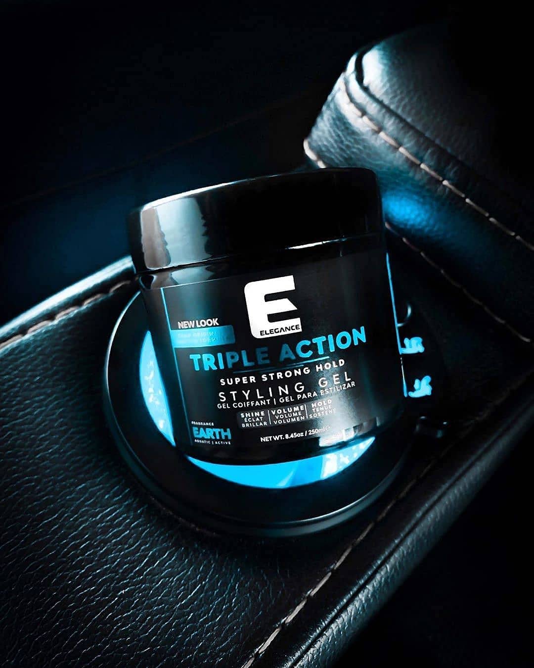 E Elegance Earth Fragrance fórmula sin escamas para cabello ligero