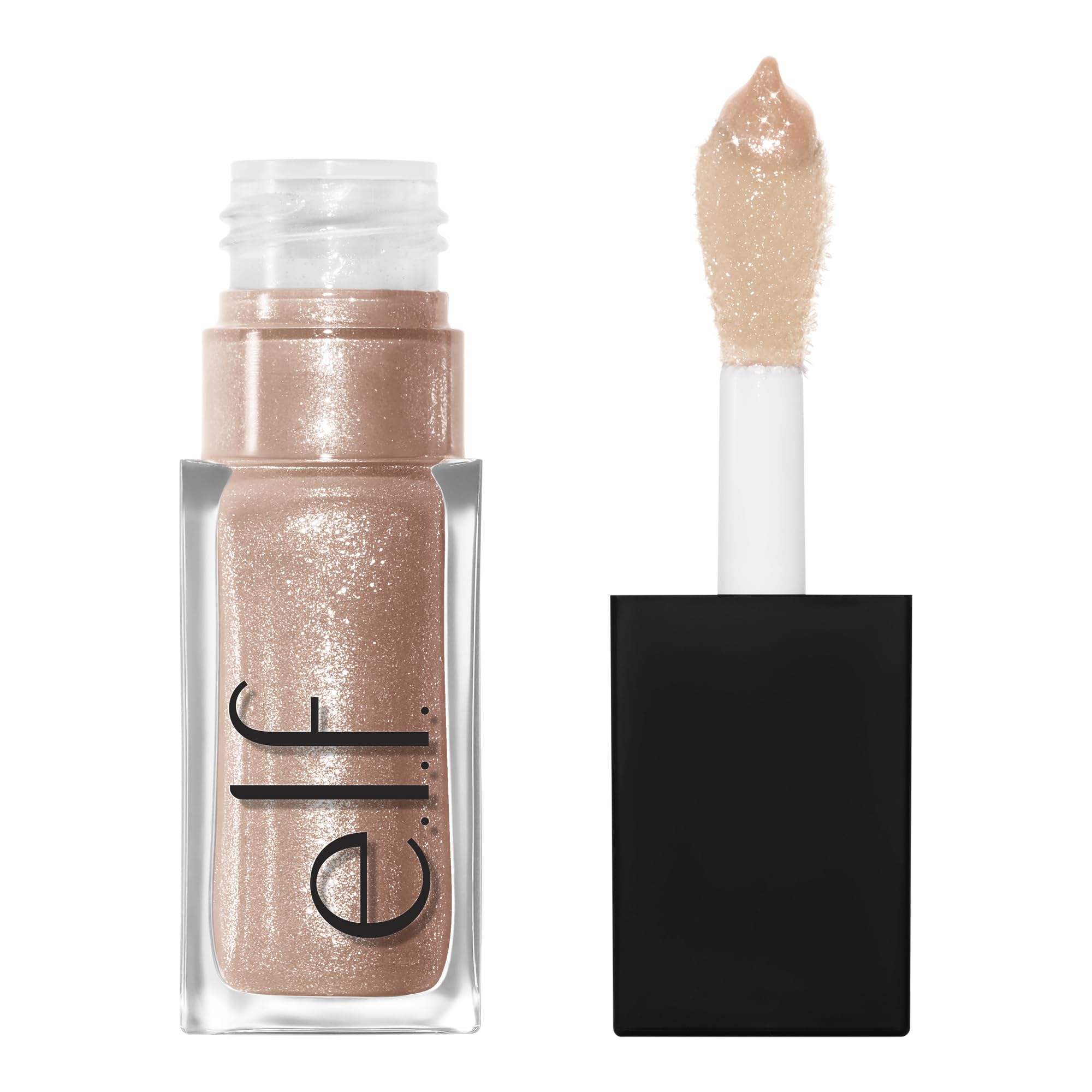 Glow Reviver de e.l.f. Aceite labial con aplicador XXL para una aplicación suave y uniforme