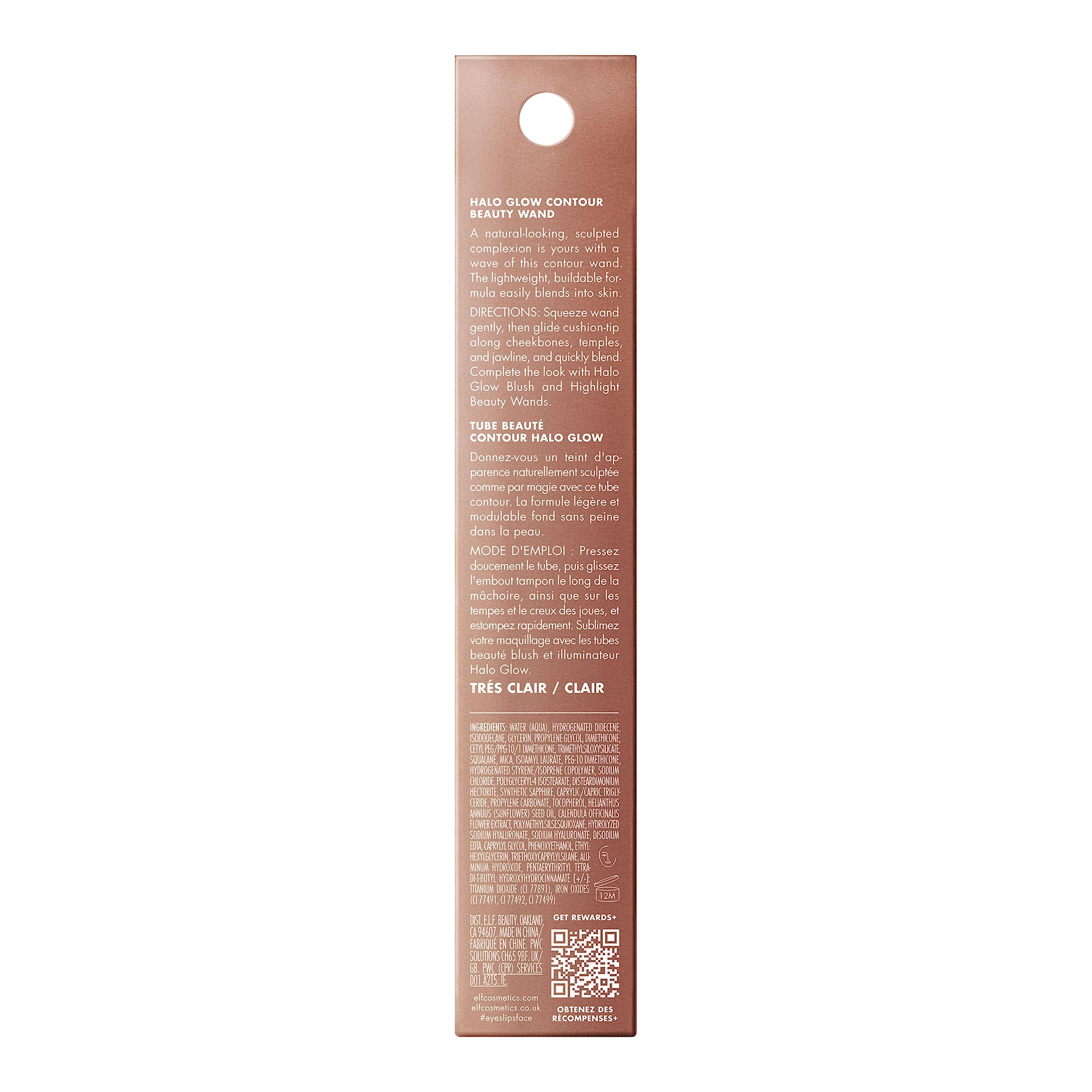 Halo Glow Contour de e.l.f. es adaptable y fácil de difuminar