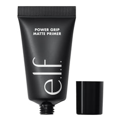 e.l.f. Power Grip Matte Primer Mini en envase compacto para retoques diarios.