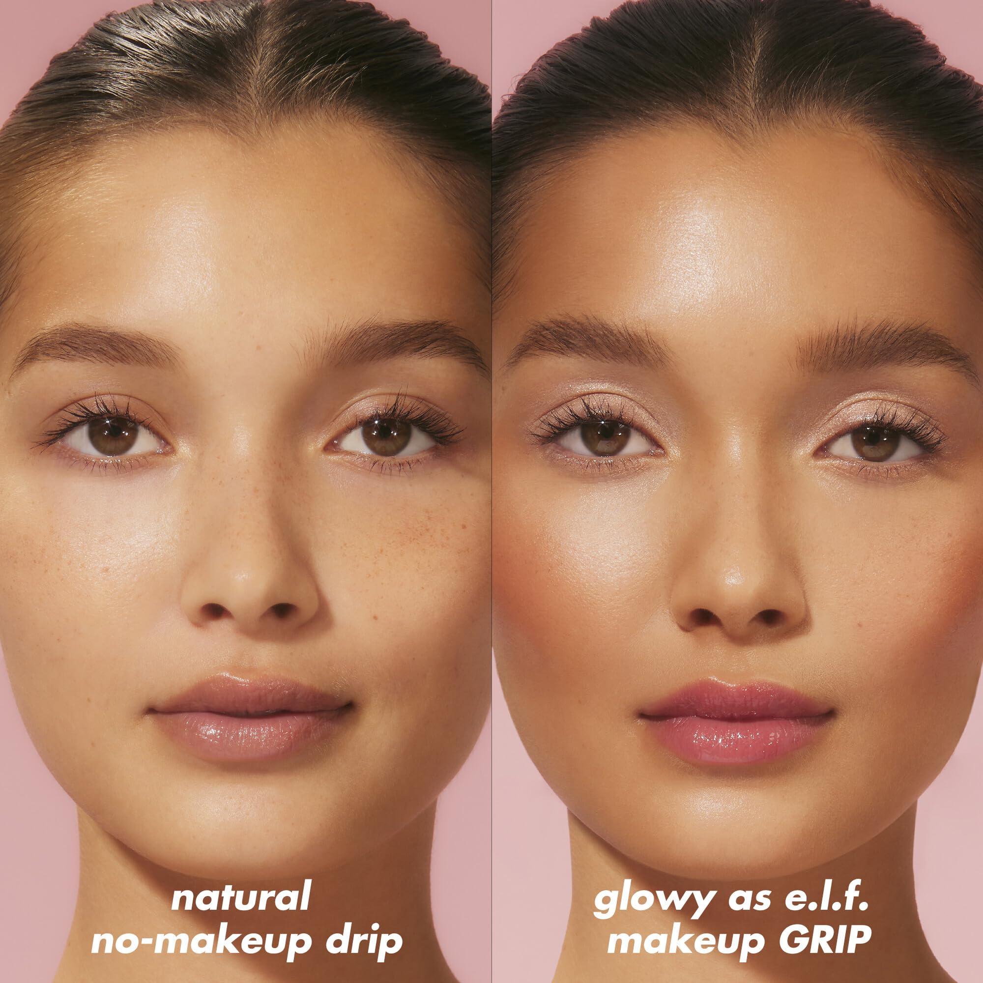 Acabado glow suave en la piel con Power Grip