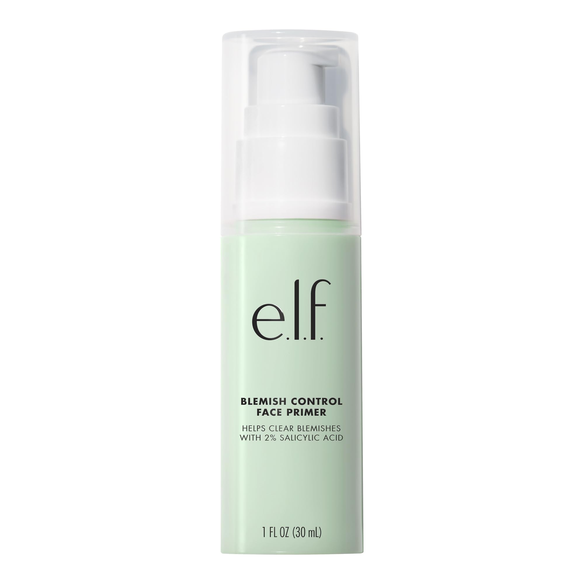 e.l.f. primer-control-imperfecciones, textura cremosa para piel suave.