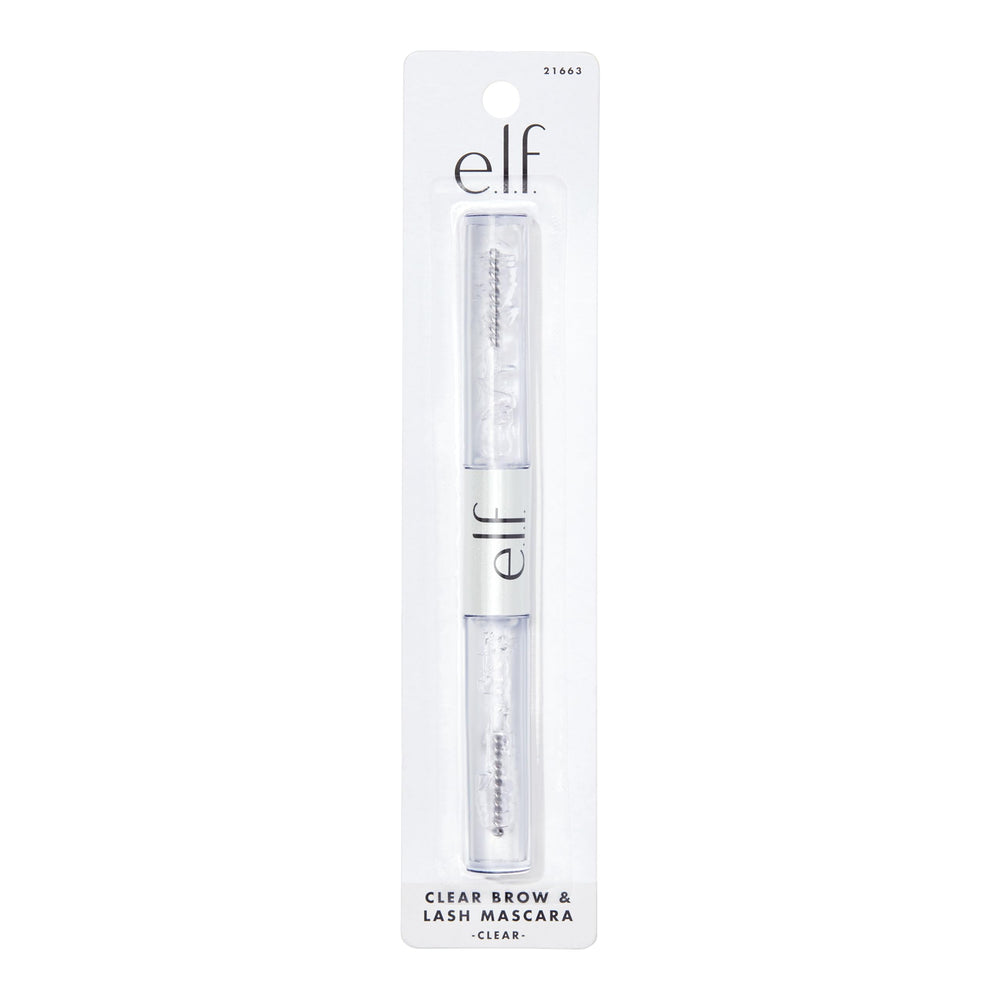 gel claro de e.l.f. para cejas y pestañas, acabado limpio y duradero