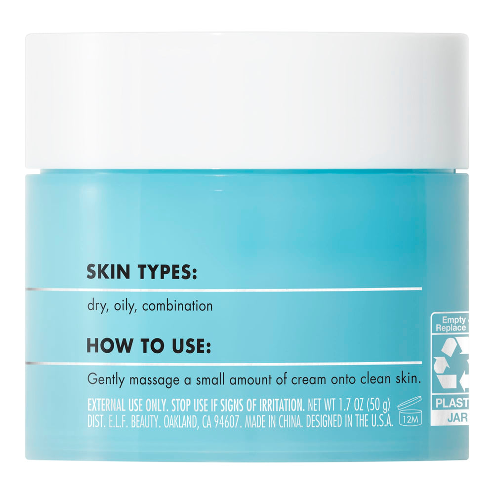 e.l.f. SKIN Hidratación Sagrada, ingrediente clave ácido hialurónico